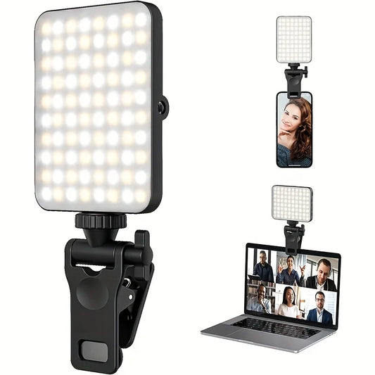 GlowPro Clip-On Selfie Light