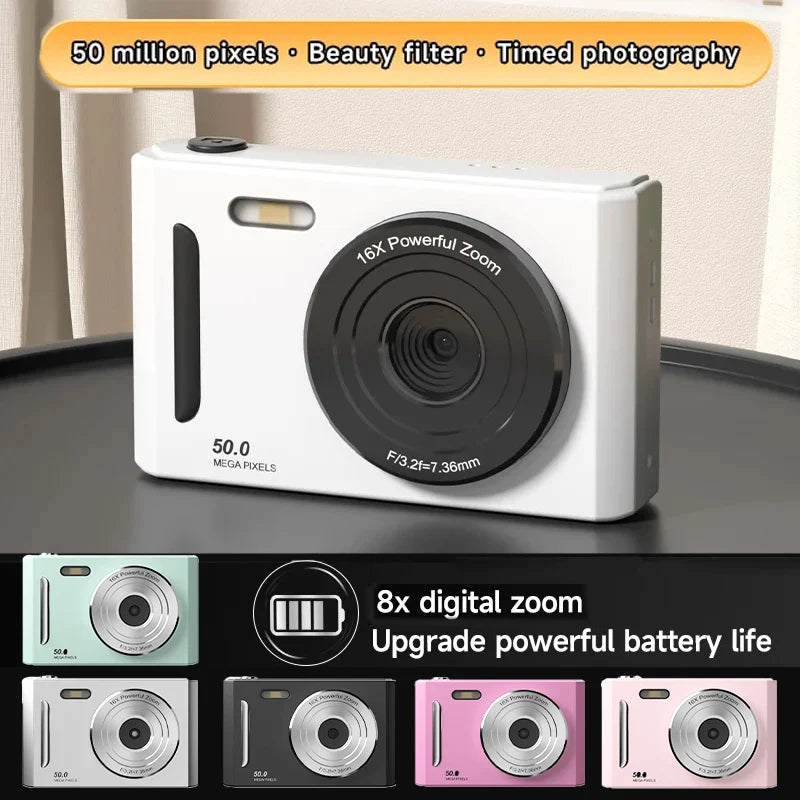 Retro 4K Travel Camera