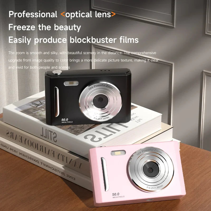 Retro 4K Travel Camera